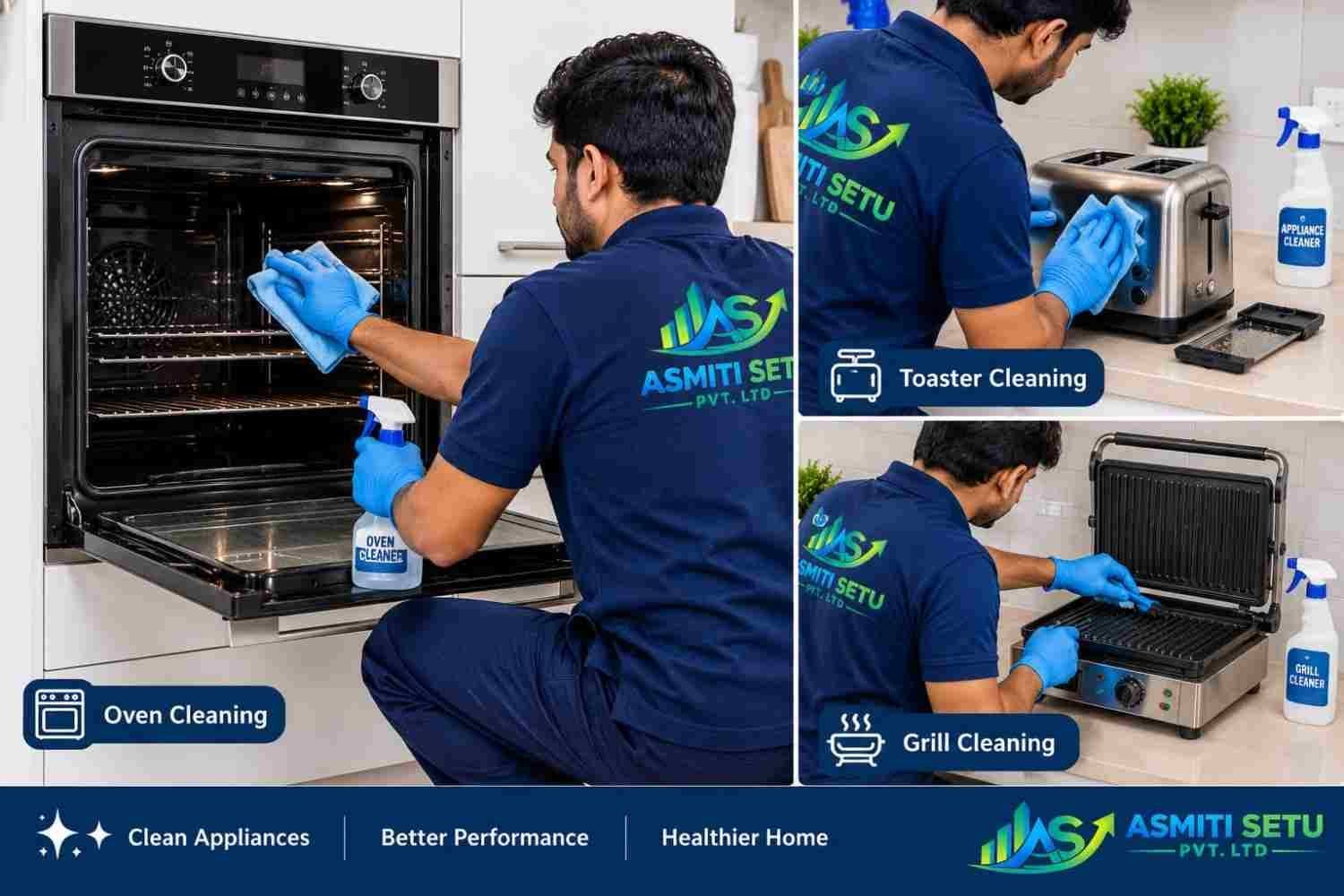 Oven, Toaster and Grill Cleaning