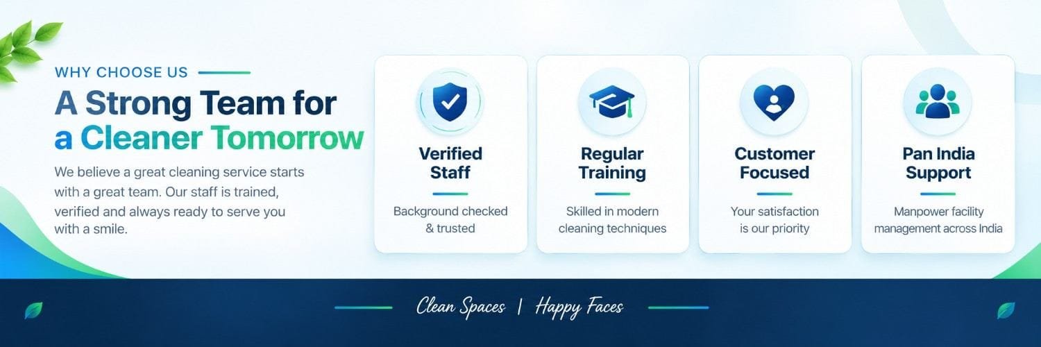 Why choose us - a strong team for a cleaner tomorrow